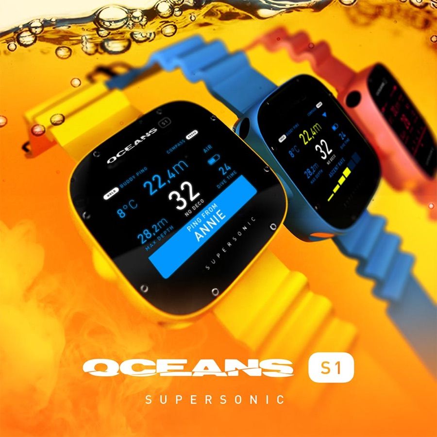 Oceans S1 dive computer