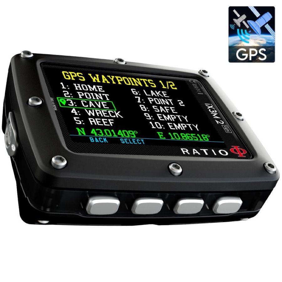 Ratio iX3M 2 GPS Tech dive computer